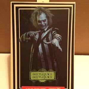 NIB NECA Beetlejuice Ultimate Figure Wedding Tuxedo
